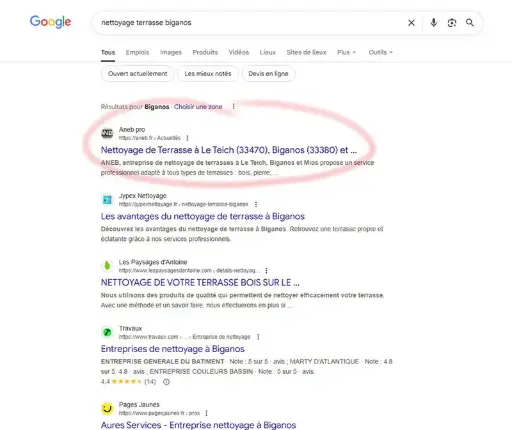 [SEO-2P-1MOIS] SEO Local - Abonnement mensuel